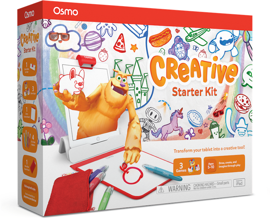 osmo creative starter kit for ipad with osmo base